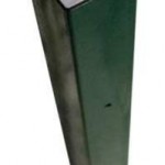 Столб для профнастила с отверстиями, 1500 мм цинк